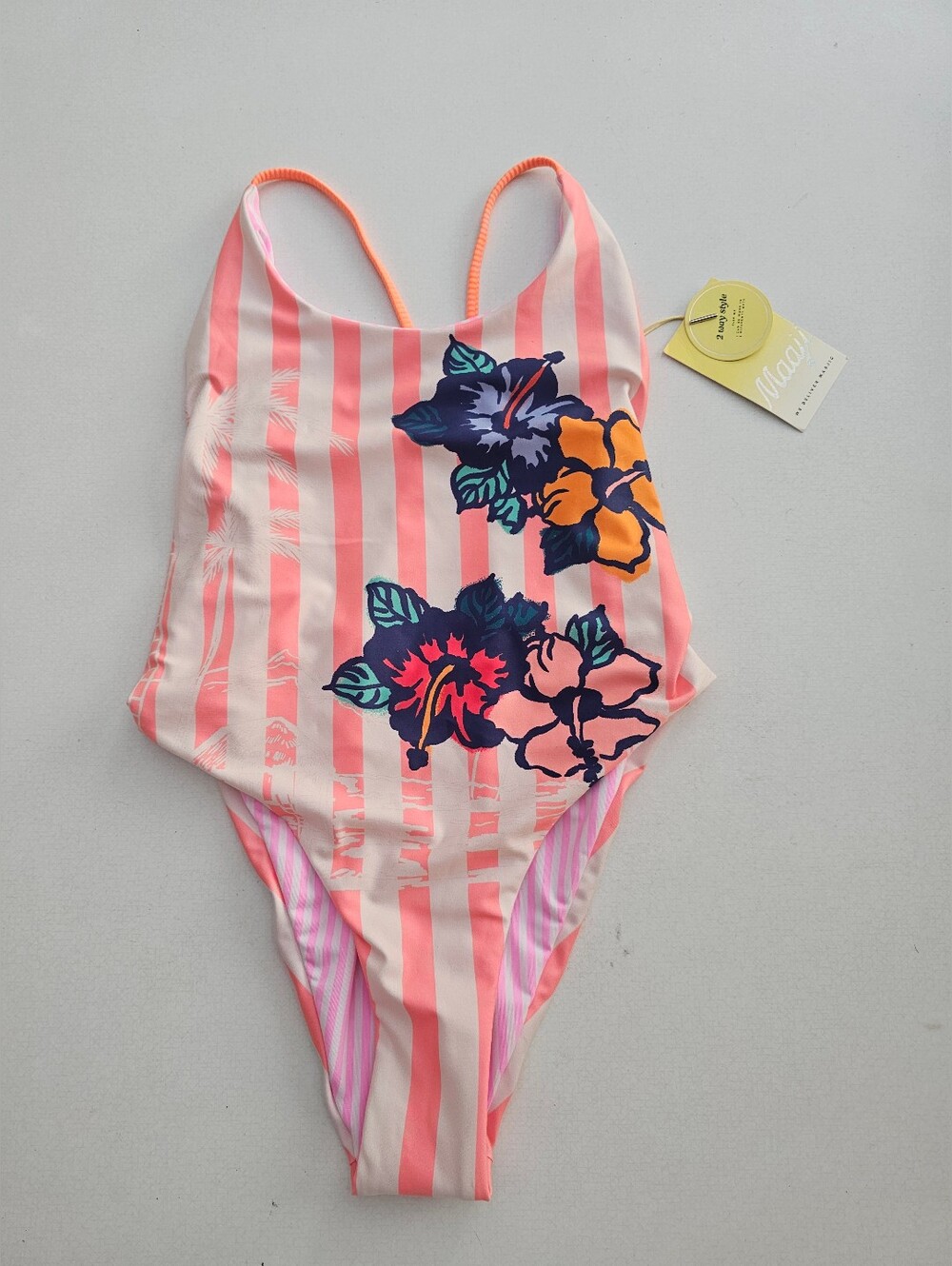 Maaji Hula Harmony Wanda Reversible One Piece Swimsuit